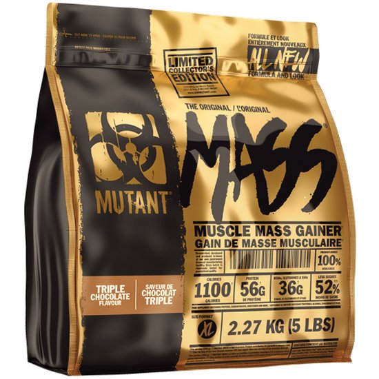 Купить Гейнер Mutant Mass 5 lb Triple Chocolate 2270g (Тройной шоколад ...