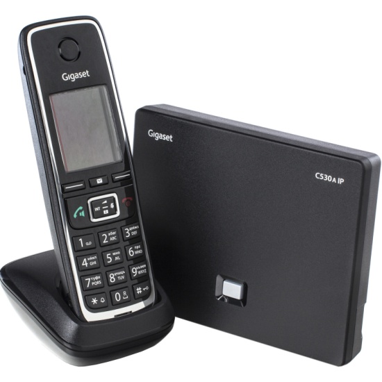 Телефон dect gigaset c530 a black обзор