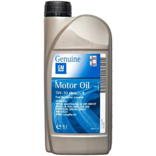 Моторное масло GENERAL MOTORS Лукойл Dexos 2 5W-30 1 л — купить в ...