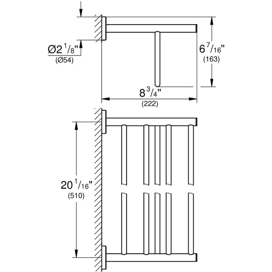 Полка для полотенец grohe