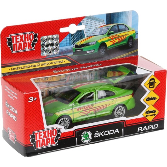 Skoda rapid deals toy car