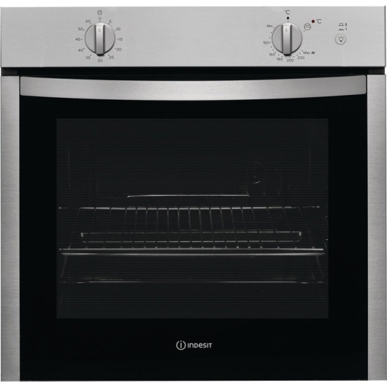 Встраиваемый газовый духовой шкаф indesit igw 324 ix