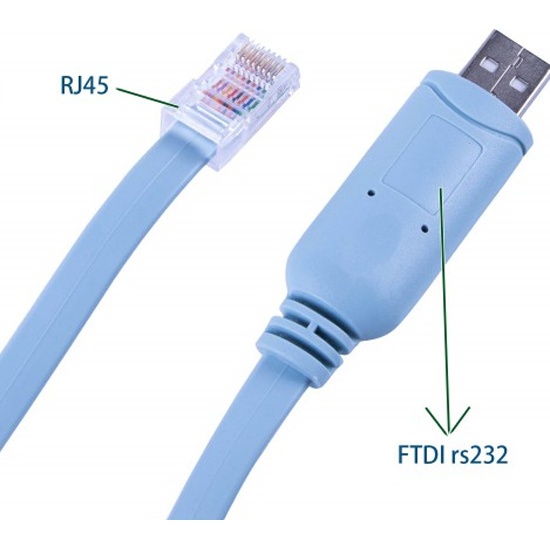 Кабель-адаптер консольный USB-A RJ45 KS-is (KS-537U) — купить в ...