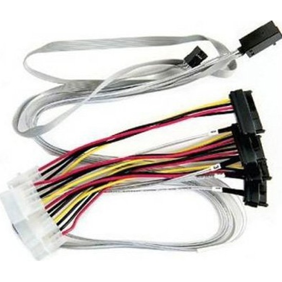 Кабель SAS Adaptec ACK-I-HDmSAS-4SAS-SB-0.8M, 80см (2280100-R) — купить ...