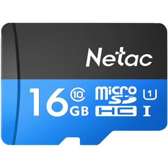 Карта памяти Netac P500 MicroSDHC 16Gb Class 10 UHS-I 80MB/s ...