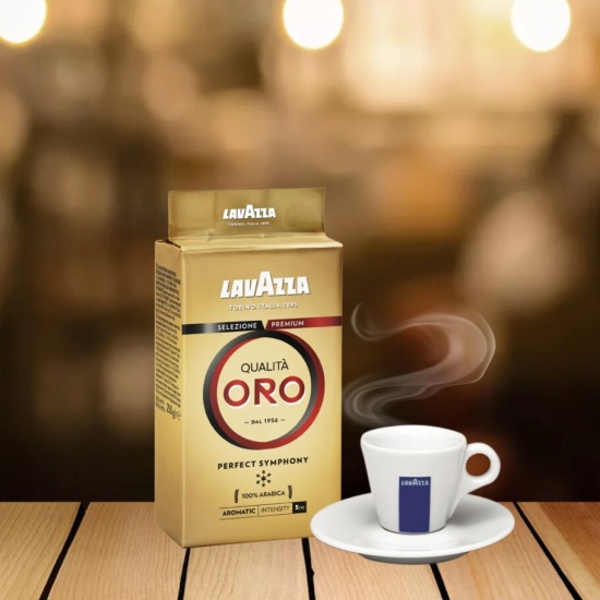 Кофе молотый Lavazza Oro 250 г 8000070019911 — купить по низкой цене в ...