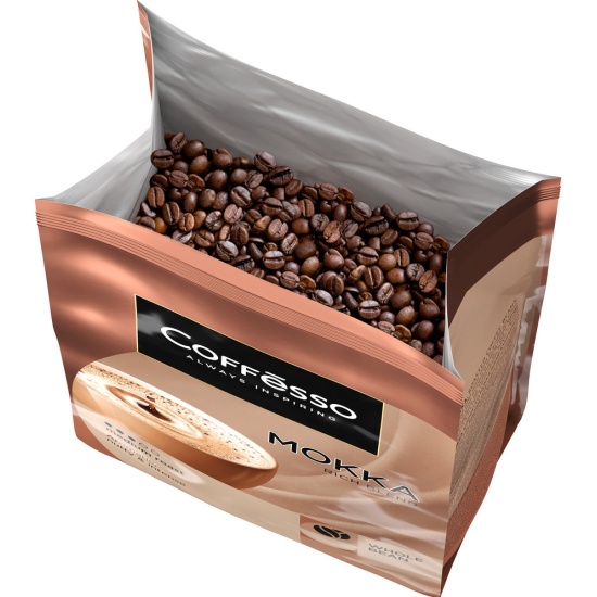 Кофе в зернах Coffesso (Коффессо) MOKKA 1 кг 4660115908194 — купить по ...