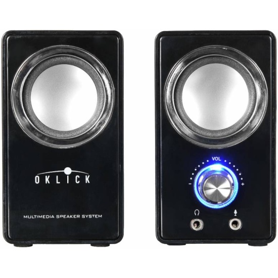 Колонки Oklick OK-116 2.0 черный — купить в интернет-магазине ОНЛАЙН ...