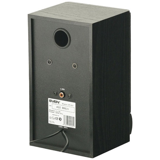 Колонки SVEN SPS-607, черный (SV-0120607BL) Изображение 4 - купить в интернет магазине с доставкой, цены, описание, характеристики, отзывы