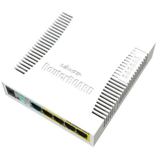 Коммутатор MIKROTIK 5PORT 1000M 1SFP CSS106-1G-4P-1S — купить в ...