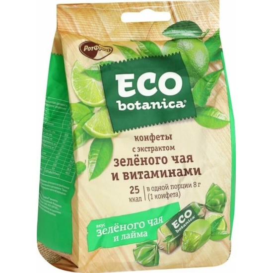 Конфеты Eco Botanica с экстрактом имбиря