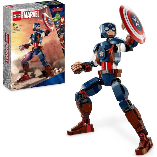 Конструктор LEGO® Marvel Super Heroes 76258 Сборная фигурка: Капитан ...
