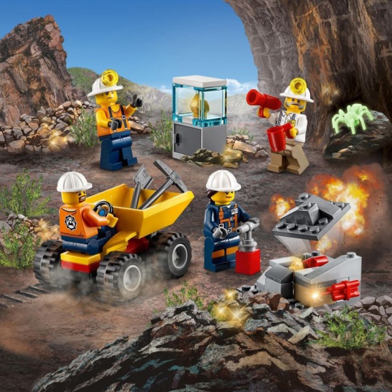 Lego city hot sale mining team 60184