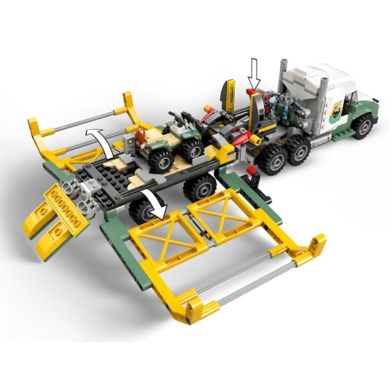 Lego jurassic park truck new arrivals
