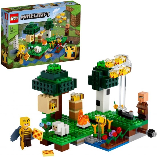 Конструктор LEGO® Minecraft™ 21165 Пасека - купить в интернет магазине с доставкой, цены, описание, характеристики, отзывы