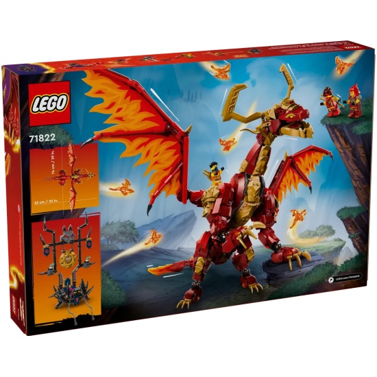 Lego red dragon ninjago new arrivals
