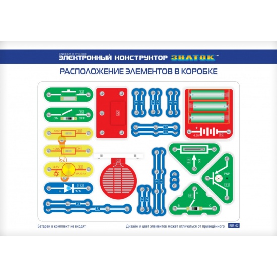 Электронный конструктор знаток 118 схем знаток