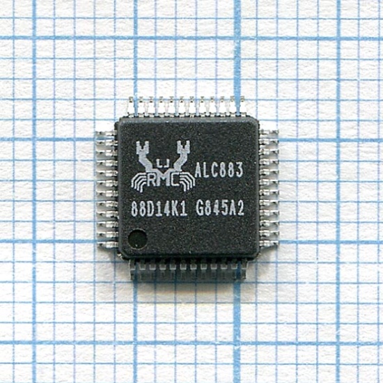 Контроллер Realtek ALC883 (883) TQFP-48 — купить в интернет-магазине ...