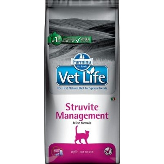 Корм сухой Farmina Vet Life Struvite Management, для кошек, 2 кг ...