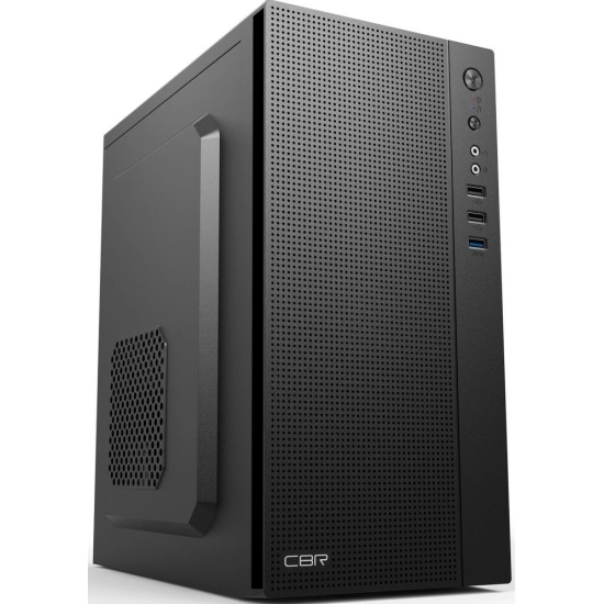 Корпус CBR mATX Minitower MX12 без БП черный (PCC-MATX-MX12-WPSU ...