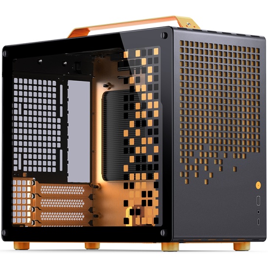 Корпус Jonsbo Jonsplus Z20 черный/оранжевый Jonsbo Z20 Orange/Black