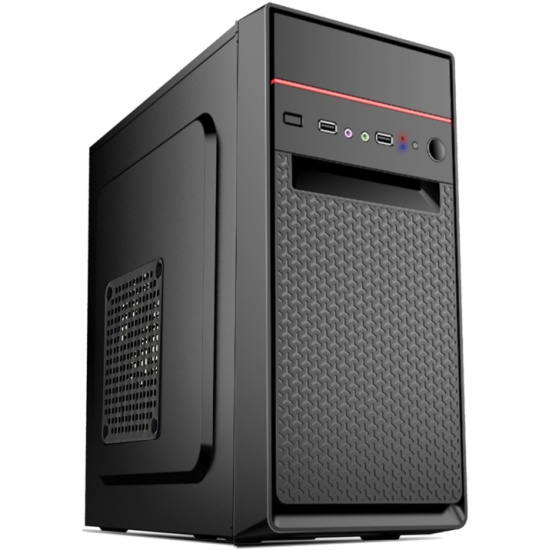 Корпус Minitower ExeGate BAA-107U Black, mATX, , 1*USB+2*USB3.0, Audio ...