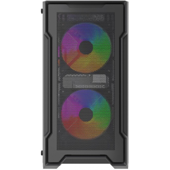 Корпус Powercase Mistral Micro X3B ARGB, черный (CMMXB-A3) — купить по ...