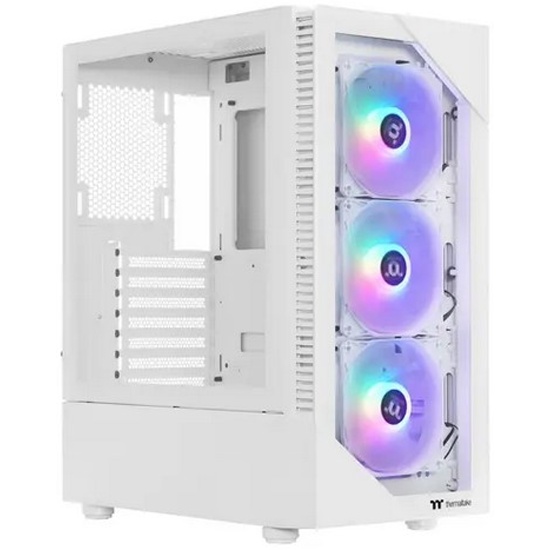 Gabinete Mid Tower Blanco Vidrio Templado Argb Thermaltake Ca-1x3-00m6wn-00