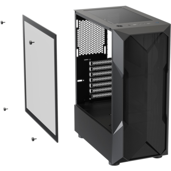 Корпус XASTRA A304 4ARGB-C6, черный A304-4FC12A-C6 — купить по низкой ...
