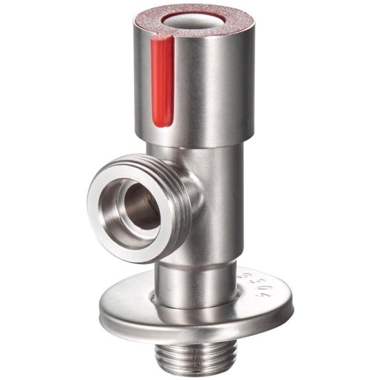 Niceh Rms Кран РМС SUS124KR-1/2*3/4, для подключения сантехнических приборов ...