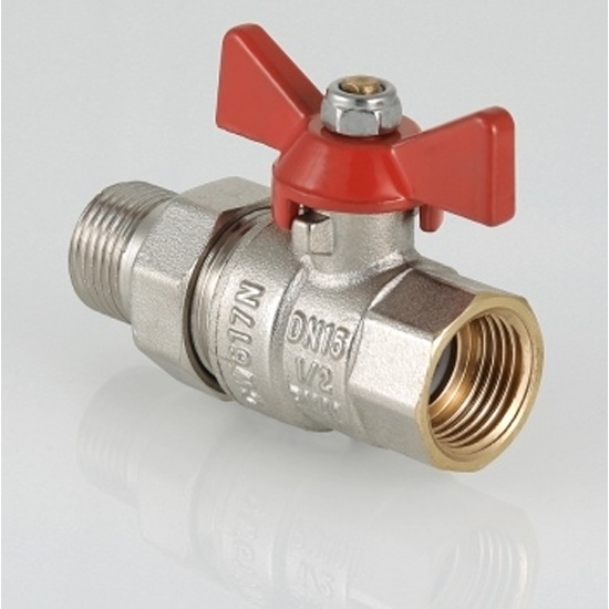 Кран шаровой VALTEC BASE (VT.227.N.05) ВН 3/4 с разъёмным соединением ...