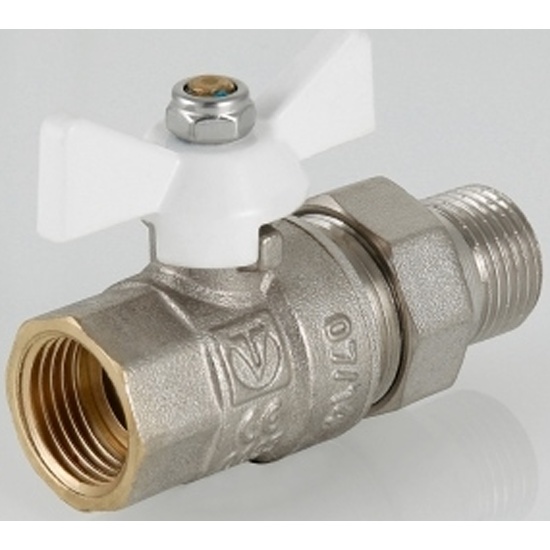 Кран шаровой VALTEC BASE (VT.227.NW.05) ВН 3/4 с полусгоном — купить по ...