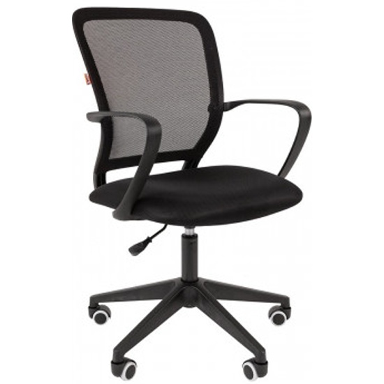  офисное Easy Chair 643 TС сетка/ткань черный, пластик —  в .