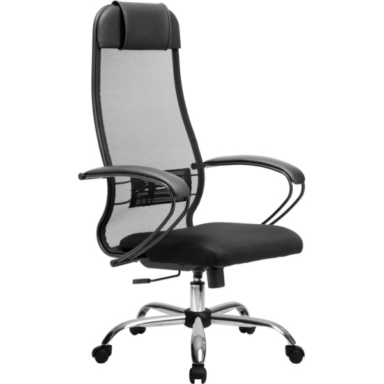 Купить Кресло офисное МЕТТА Комплект 11, Черный (основание МЕТТА 17833 ...