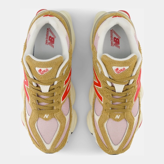 Кроссовки NEW BALANCE 9060 мужские, цвет коричневый, размер 39