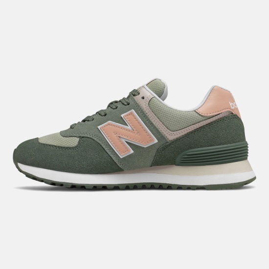 Кроссовки NEW BALANCE WL574SZ2/B женские, цвет зеленый, размер 5.5 — купить  в интернет-магазине ОНЛАЙН ТРЕЙД.РУ