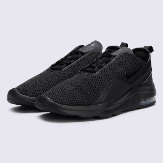 Nike air max top motion triple black
