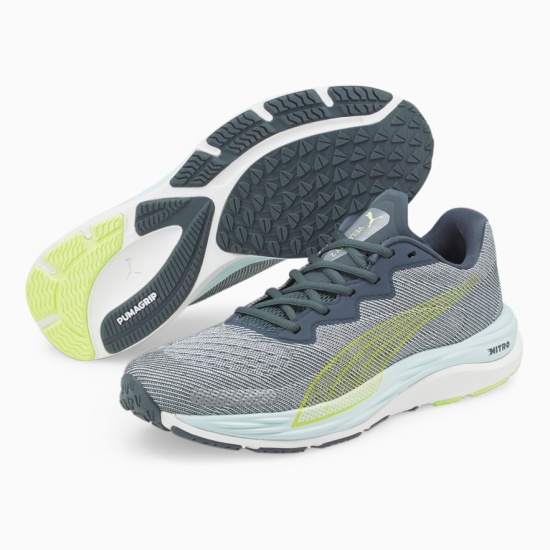 Кроссовки PUMA Velocity Nitro 2 19533705 мужские, цвет серый, размер 8 —  купить в интернет-магазине ОНЛАЙН ТРЕЙД.РУ