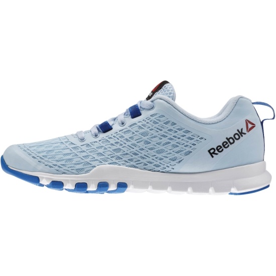 Кроссовки REEBOK EVERCHILL TRAIN ZEE BLUE/NAVY/WHITE V72019 женские, рус.  размер 38, 5 — купить в интернет-магазине ОНЛАЙН ТРЕЙД.РУ