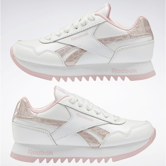 Кроссовки REEBOK GW2650 ROYAL CLJOG 3 PLATFORM для девочки, цвет белый,  размер 31 — купить в интернет-магазине ОНЛАЙН ТРЕЙД.РУ