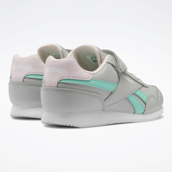 Кроссовки REEBOK GW5258 ROYAL CL JOG 3.0 1V для девочки, цвет серый, размер  27 — купить в интернет-магазине ОНЛАЙН ТРЕЙД.РУ