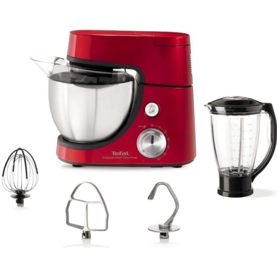 Кухонный комбайн Tefal QB508GB1, красный — купить в интернет-магазине ...