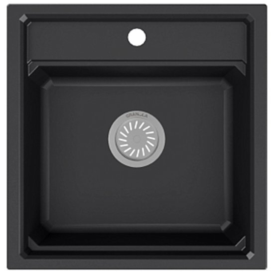Купить Кухонная мойка Granula KS-5002 ЧЁРНЫЙ кварц в интернет-магазине ...