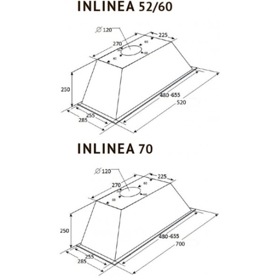 Inlinea 52lx схема встраивания
