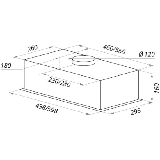 Вытяжка для кухни maunfeld crosby light c 60