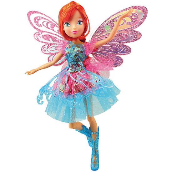 Кукла winx club баттерфликс 2 двойные крылья flora