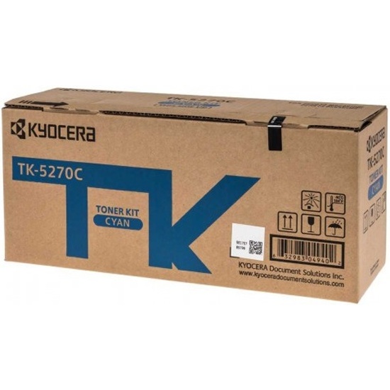 Тонер-картридж KYOCERA TK-5270C Cyan для для Ecosys M6230cidn, M6230 ...