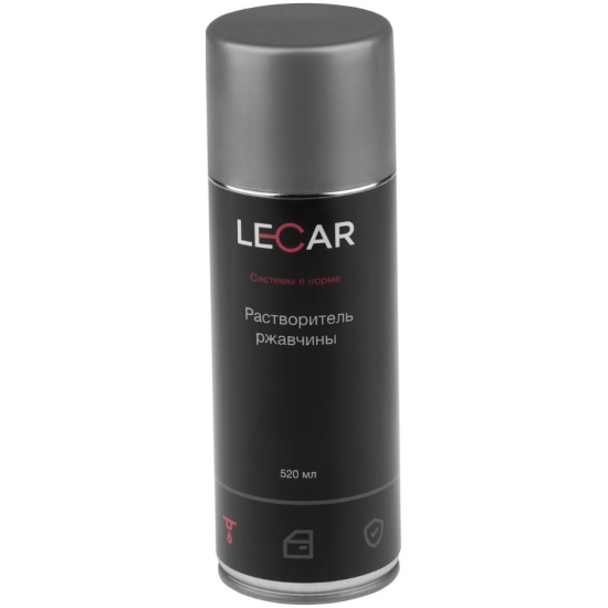 Растворитель ржавчины LECAR 520 мл. (аэрозоль)