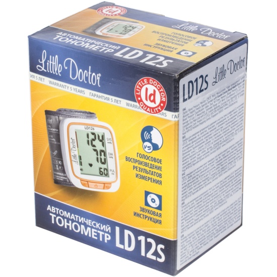 Тонометр Little Doctor LD12S, автоматический, говорящий — купить в ...