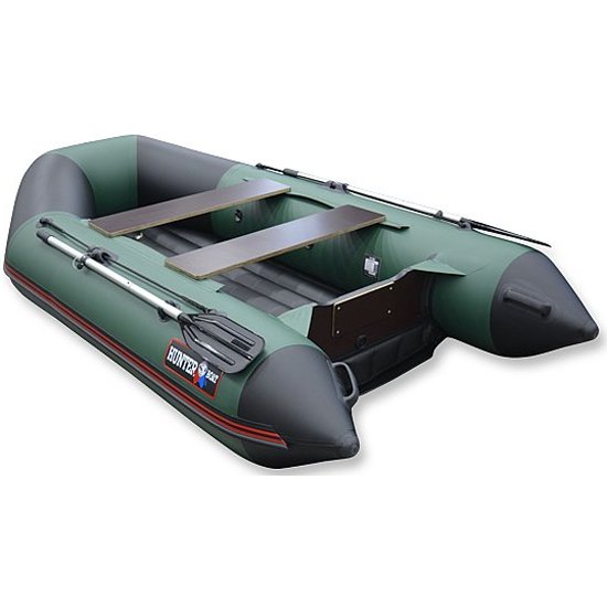 Купить Лодка ПВХ Hunterboat Хантер 290 ЛКА, зелёный 290 ЛКА зелёный в ...
